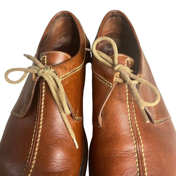 Cole Haan Leather Derby Shoe Men’s Size 12 Split Toe Comfort Air Brazil #C00956 - Picture 7 of 12